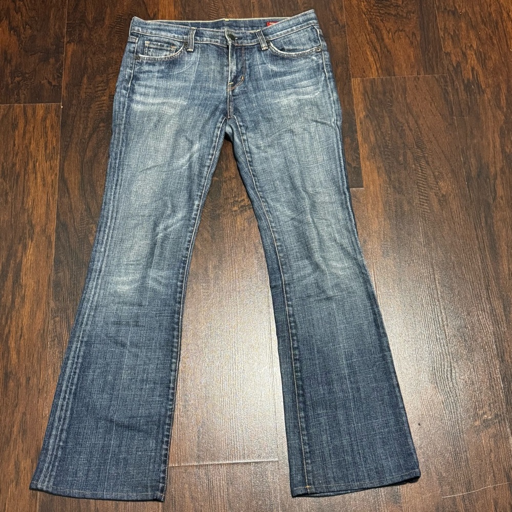 Citizens of Humanity Kelly #001 Stretch Low Waist Boot Cut Women's Blue Jeans 28